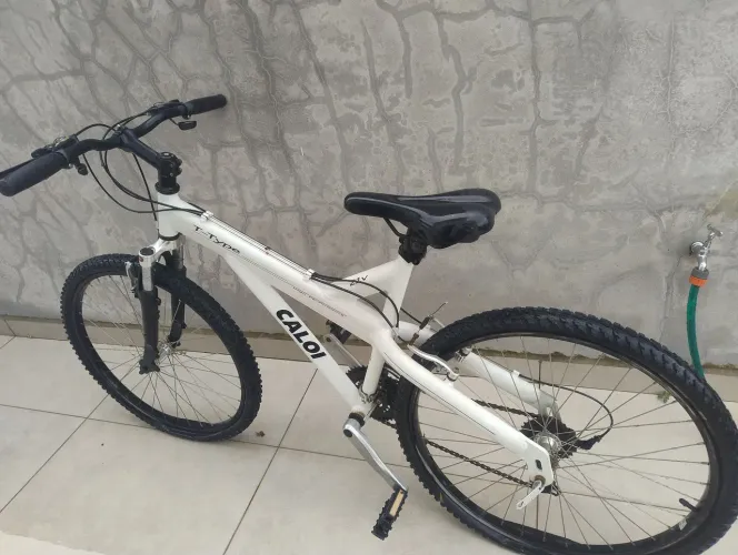 Bike Caloi Branca T-type 21v 