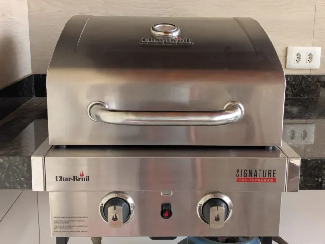 Churrasqueira Charbroil Signature IR 2000 (Embutir) - Tecnologia Tru-Infrared 