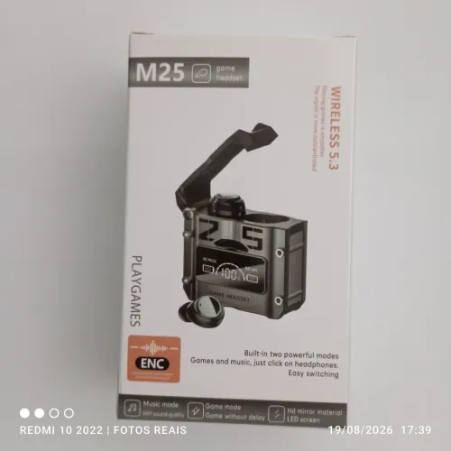 Fone bluetooth M25