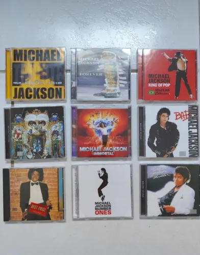 Coleção 9 CDs Michael Jackson