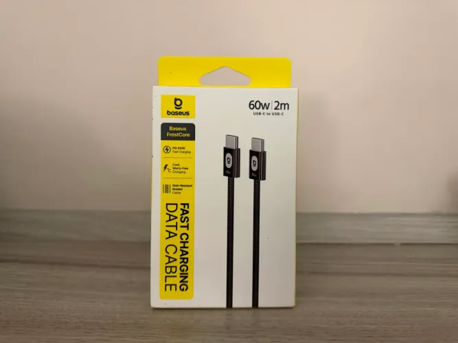 Cabo Baseus usb-c para usb-c