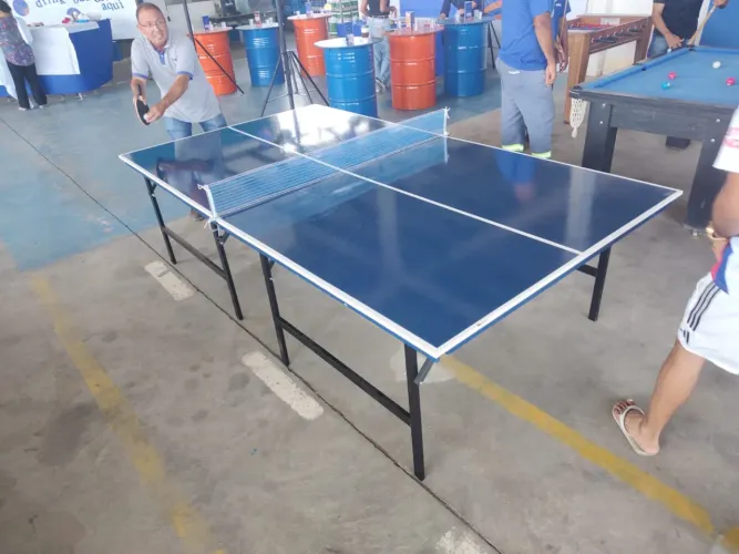 Ping pong retrátil 
