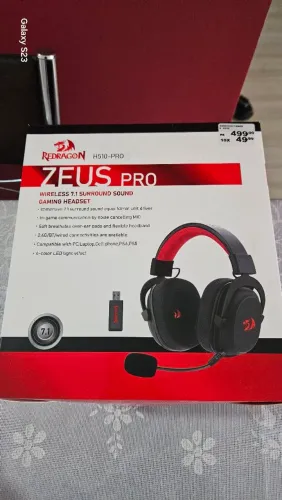 Headset redragon Zeus pro sem fio
