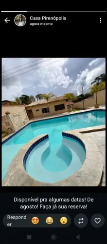 Alugo casa para temporada em Pirenópolis