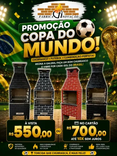 Churrasqueira pré moldadas direto da fábrica 