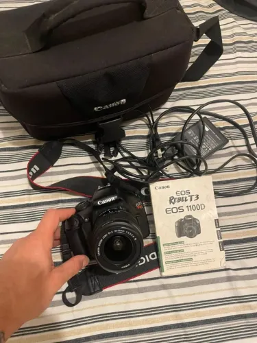Câmera Fotográfica Canon EOS Rebe T3