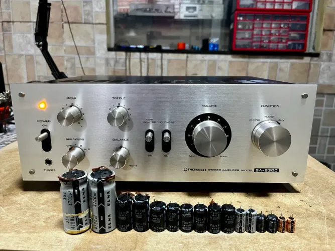 Amplificador Pioneer SA-6300 - Impecável e Revisado!!!