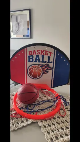 Cesta basquete infantil