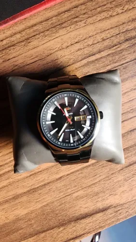 RELÓGIO ORIENT AUTOMATIC ORIGINAL - PRETO - AUTOMÁTICO