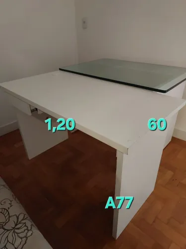Mesa de Escritório Branca