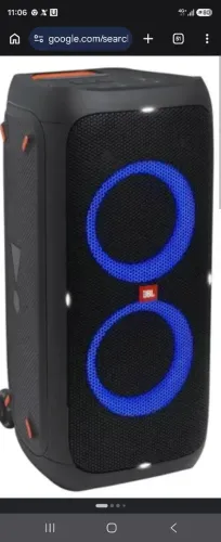 Jbl 310 partybox com capa protetora