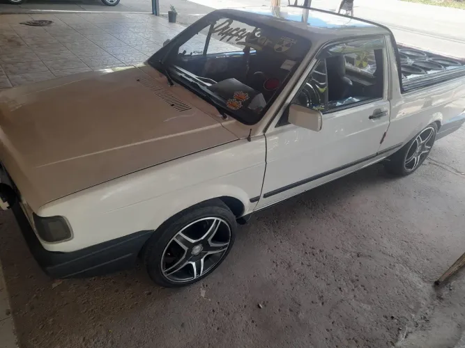 Saveiro 94 1.8 motor ap Dut em branco no meu nome 2026 pago 