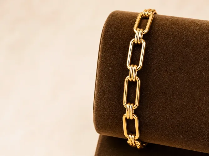 Pulseira Trinity em Ouro 18k 750