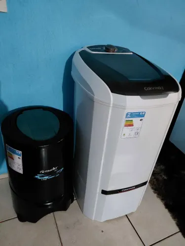 Máquina de lavar e centrífuga Entrego 