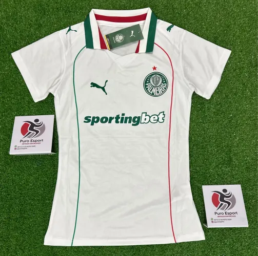 Camisa do Palmeiras feminina Branca