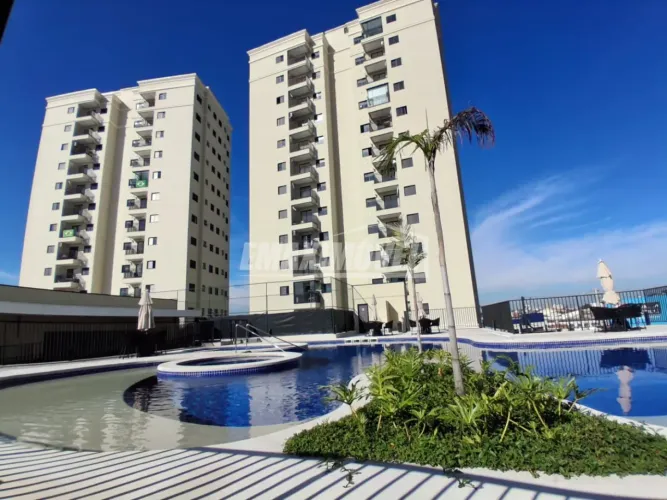 Apartamento mobiliado com 3 quartos sendo 1 suíte no Paradise Home Resort - Sorocaba