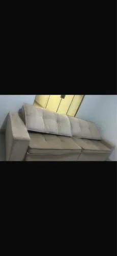 Sofa 3 metros reclinável retrátil muito conservado