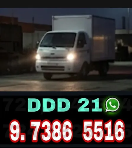 Frete com agilidade para mudanças urgentes