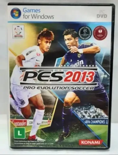 Jogo de PC PES 2013 original Jogo de computador e notebook 