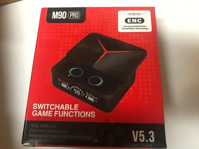 Fones de ouvido M90 Pro Blue Tooth<br>