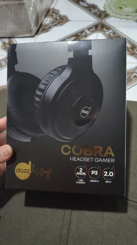 Headset Gamer Dazz Cobra - Conexão P3 (PC, Consoles e Celular)
