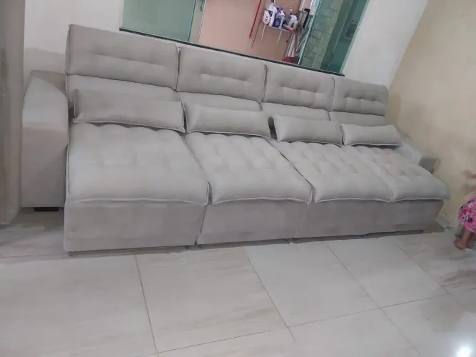 SOFA ÉDIPO RETRÁTIL E RECLINAVEL 