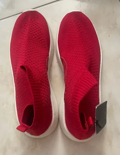 Bota vermelho Zara