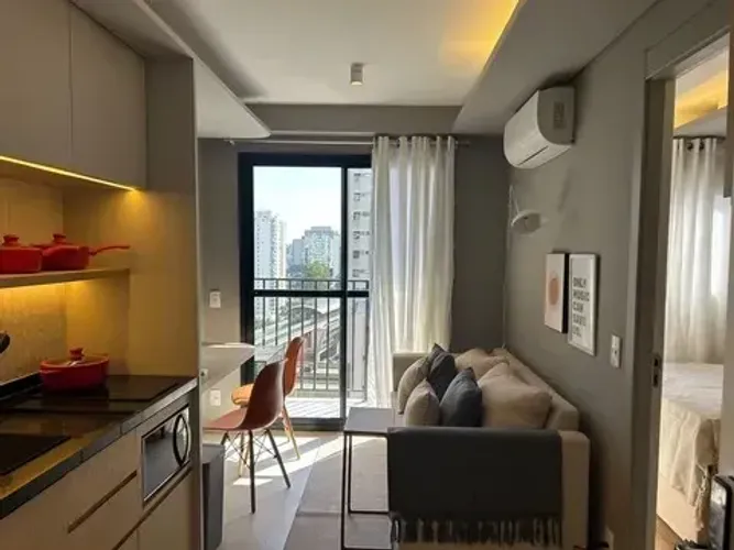 Apartamento para venda tem 27 metros quadrados com 1 quarto em Campo Belo - São Paulo - Sã
