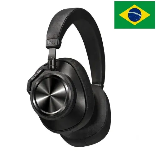 Headphone fone Bluedio T7+ (NOVO!) Anti-Ruído/Bluetooth 5.0 /Caixa Aberta para Teste