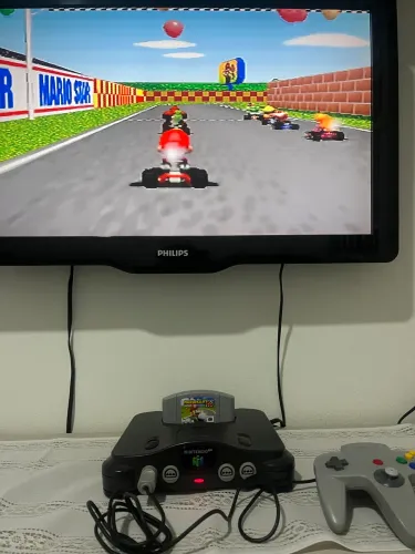 Nintendo 64 Tdo Original Com Mario kart