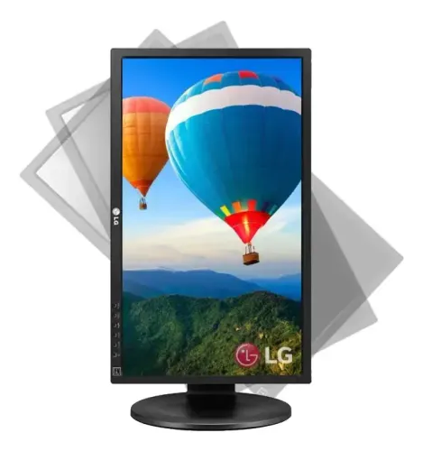 Monitor 19 LG Led Widescreen Preto Base Giratória