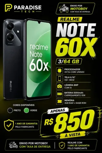 REALME NOTE 60X - 3/64GB