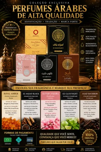 perfumes Árabes importados