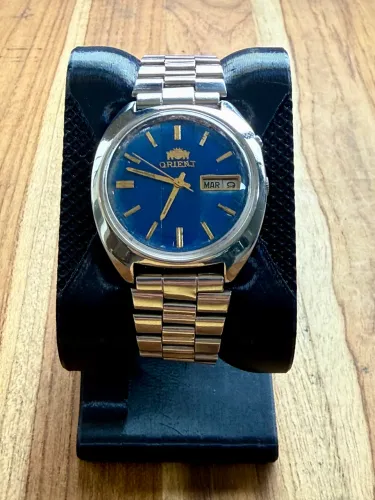 Relógio Orient Tristar Blue Dial - 1970
