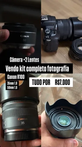 Vendo kit de fotografia