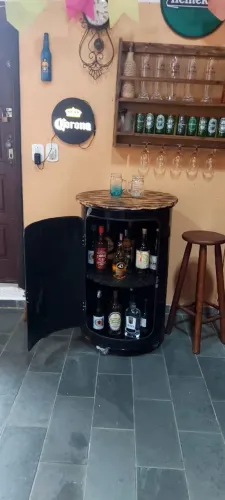 Armário / barzinho de Tambor Personalizado / decorado 
