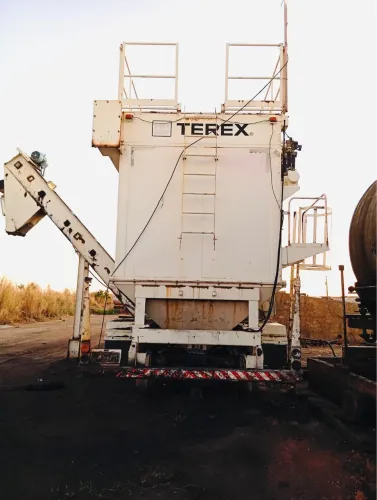 Usina de Asfalto Móvel Terex Magnum 80 - Completa