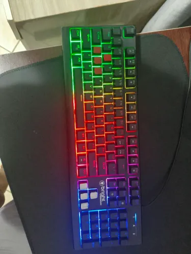Teclado RGB todas as teclas Swift azul