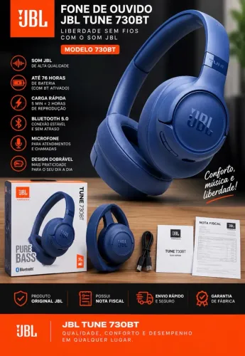 Fone JBL Tune 730BT