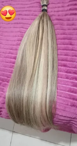 Mega hair cabelo 100% humano loiro