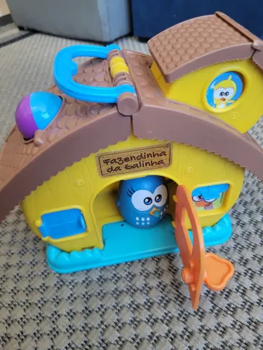 Brinquedo Fazendinha Galinha Pintadinha Mini