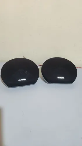 Par de Caixas surround aiwa