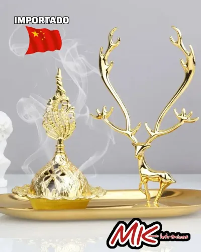 Decoração Queimador de Luxo Ornamental 