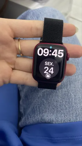 Apple Watch Series 7 41mm vermelho