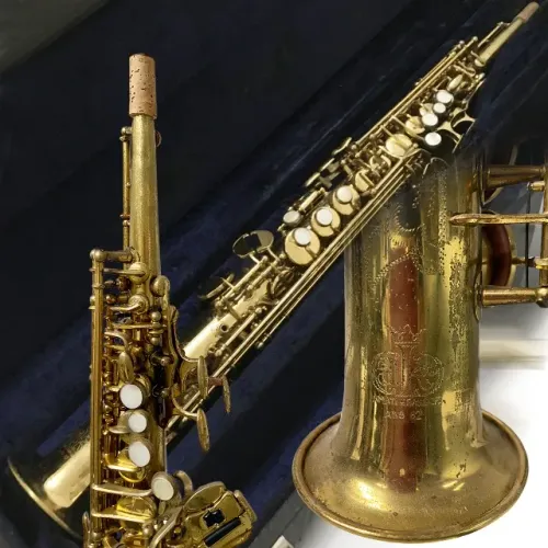 Sax Soprano Amati Ass-62 Profissional Timbre Yanagisawa (+30anos)