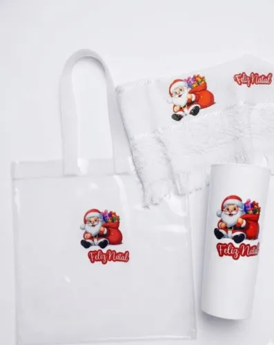 Kit Personalizado - Sacolinhas + Toalhinhas Sociais