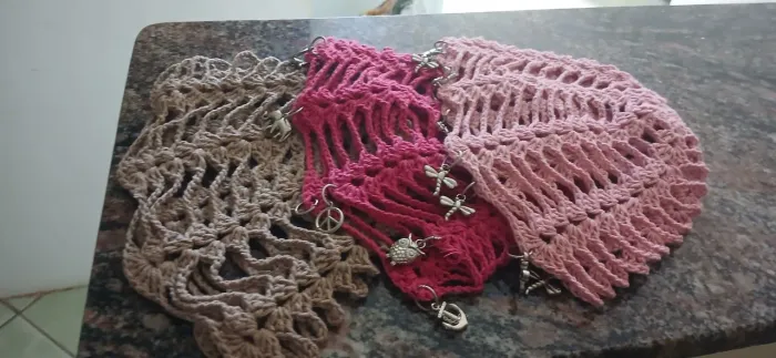 HEAD PIECE,TOUCA DE CROCHÊ, 35,00