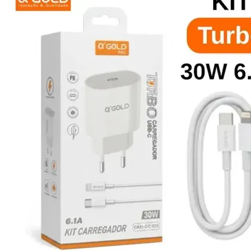 CARREGADOR COMPLETO TIPO C PARA IPHONE