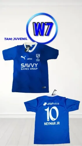 camisa infantil do NEYMAR no AL HILAL