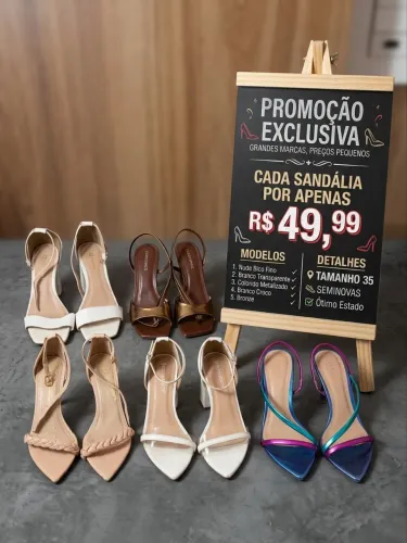 DESAPEGO DE SALTOS TAMANHO 35